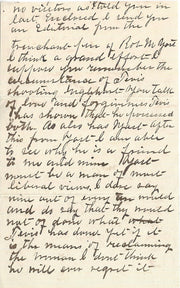 Frank James Signed Letter 