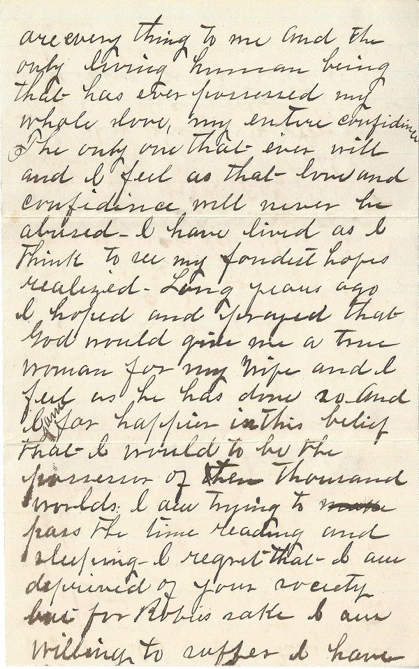 Frank James Signed Letter 