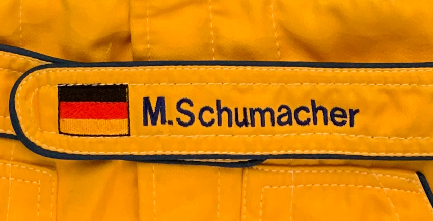 Michael Schumacher 1993 Benetton-Ford racing suit