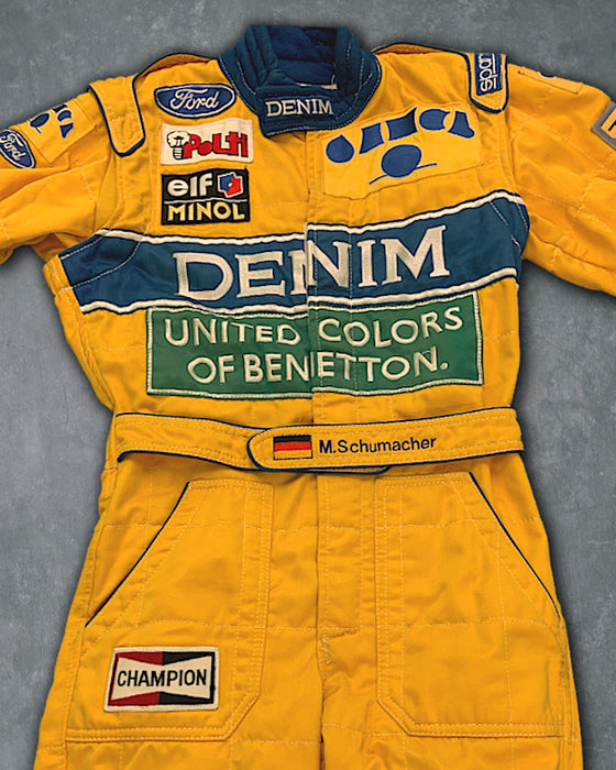 Michael Schumacher 1993 Benetton-Ford racing suit