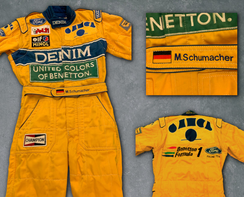 Michael Schumacher 1993 Benetton-Ford racing suit