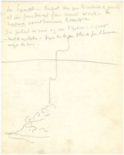 Paul Signac Autograph Manuscript 