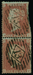 Great Britain 1848-61 1d Red brown PI.116 (Archer trial perforation), SG 16b
