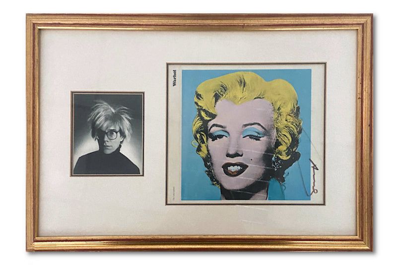 Andy Warhol signed exhibition catalogue