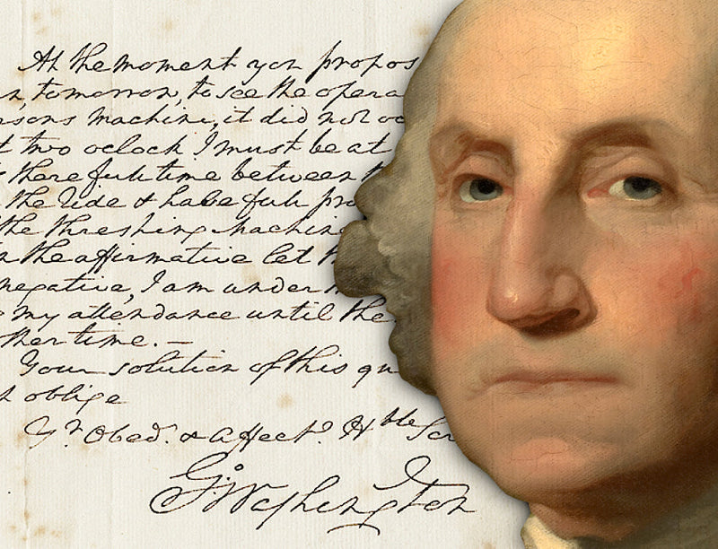 George Washington handwritten signed letter