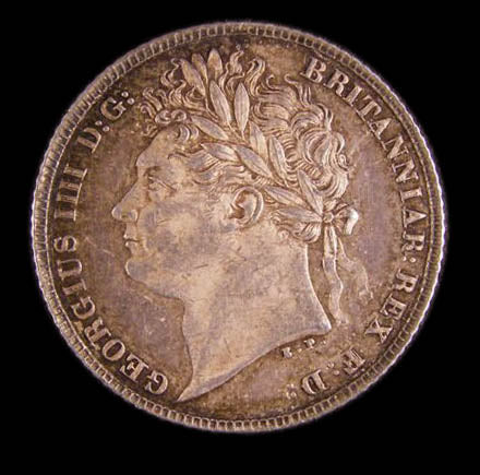 Sixpence George IV 1821