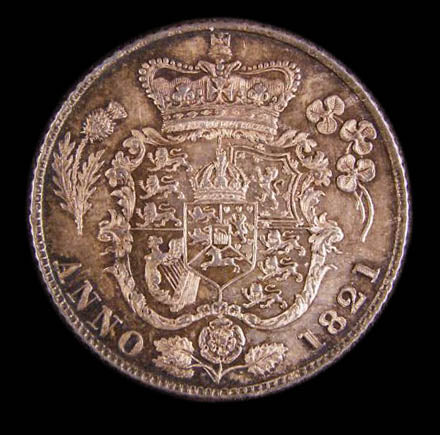 Sixpence George IV 1821