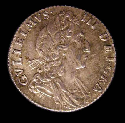 Sixpence William III 1700