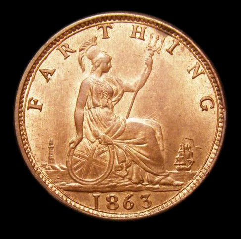 Farthing Victoria 1863