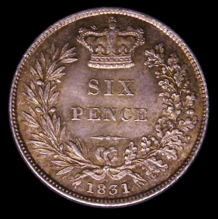 Sixpence William IV 1831