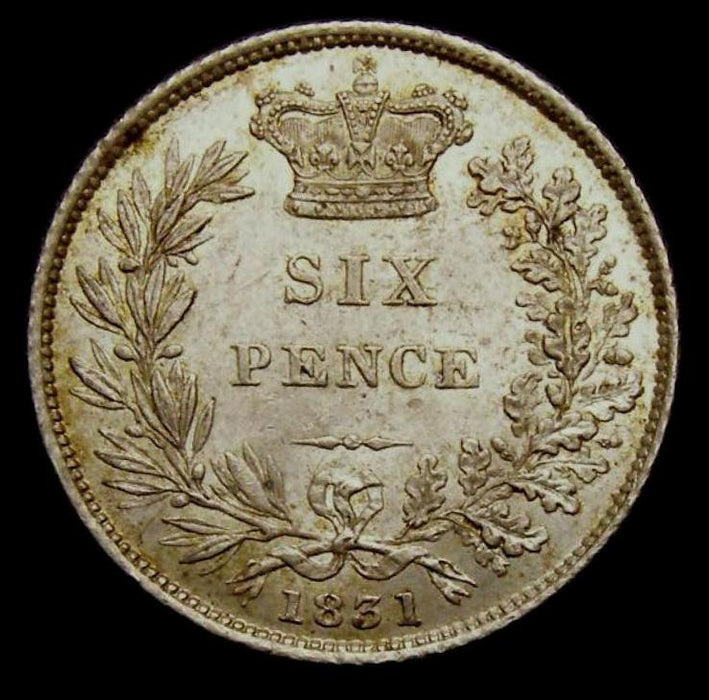 Sixpence William IV 1831