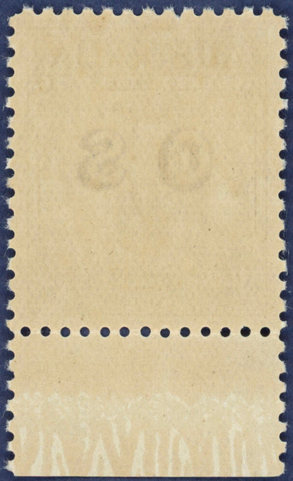 Australia 1932-33 1s green 'lyrebird'  Official SGO136
