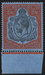 BERMUDA 1924-32 2s6d black and scarlet-vermilion on deep blue variety, SG89jg