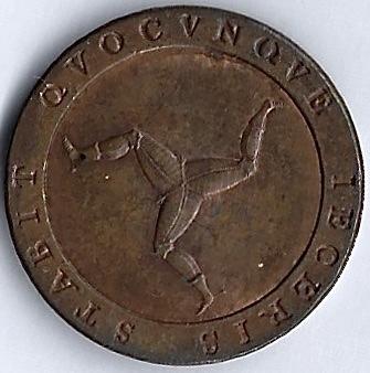 Isle of Man AE 1/20 PROOF 1798 Uncirculated