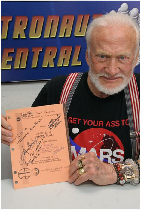 Apollo 11 signed flight plan