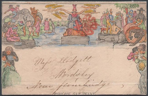 Great Britain 1840 1d Mulready lettersheet, SG ME1