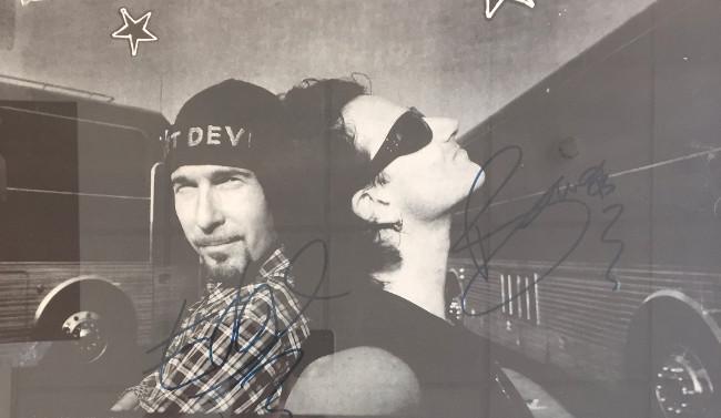 U2 signed Zoo TV tour poster (1992-1993)