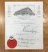 HG Selfridge typed signed letter