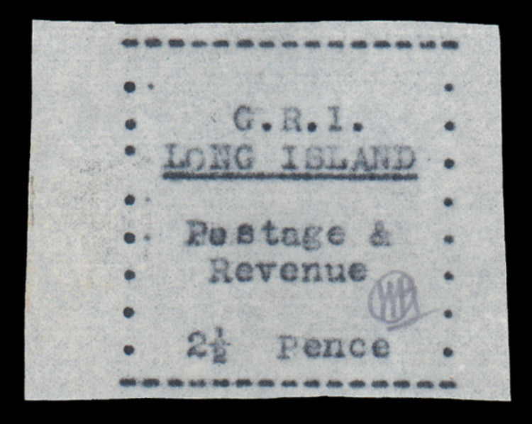 Long Island 1916 2½d black, SG32
