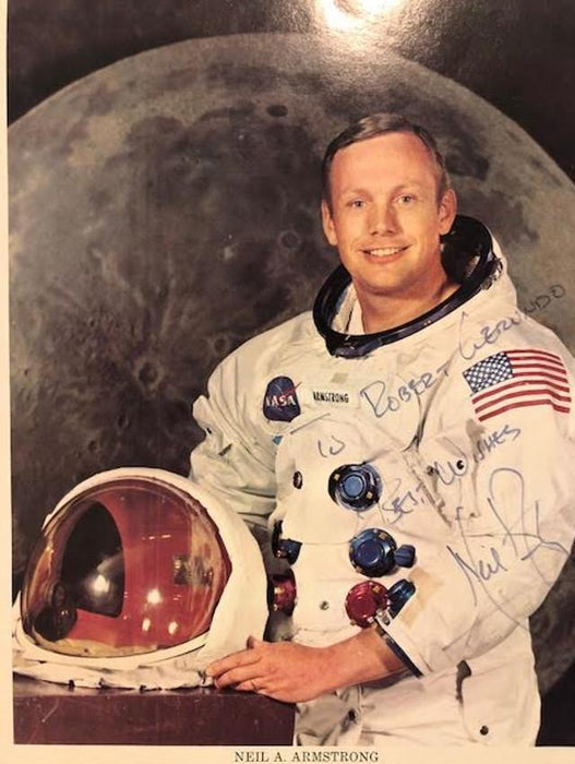 Apollo 11 crew signed photographs complete set