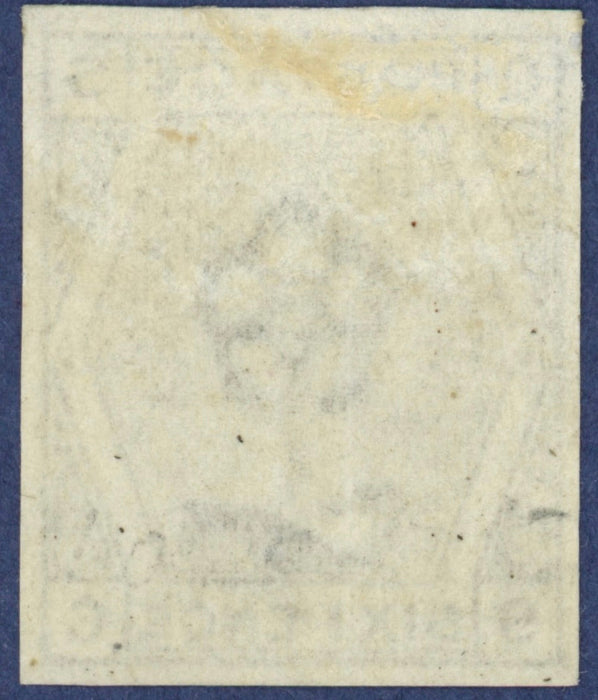 Great Britain 1878 6d grey Plate 16 imprimatur, SG147var
