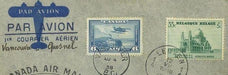 Canada 1938: Airmail first flights Canada/Belgium SG371