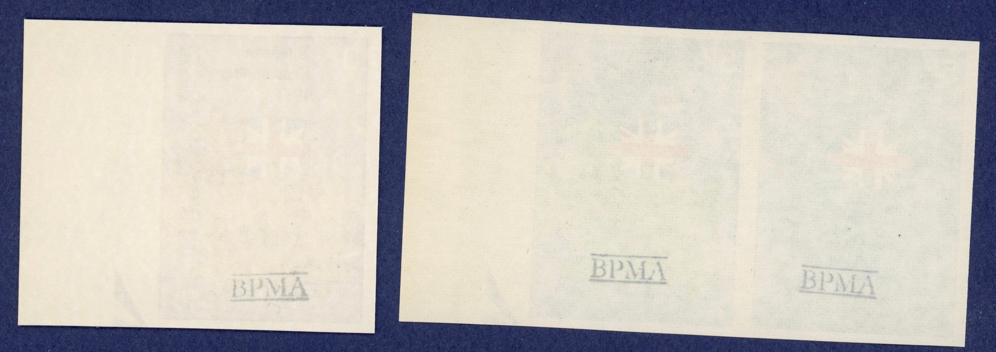 Great Britain 1973 3p-5p "Britain's Entry into European Communities" (EEC) imprimaturs, SG919/21var