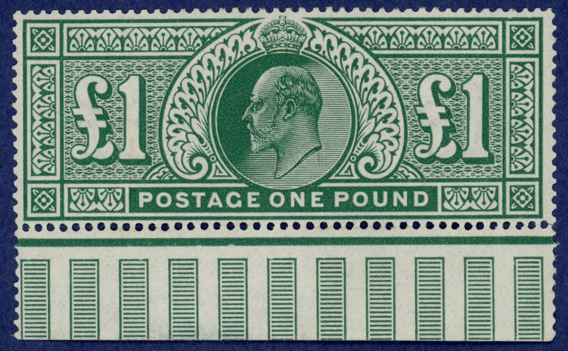 Great Britain 1911 £1 deep green, SG320