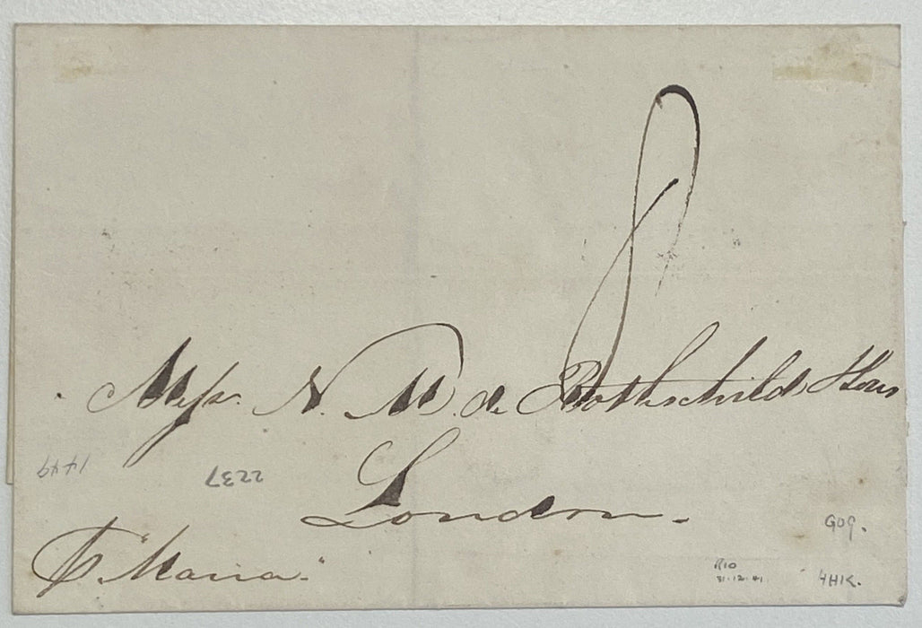 Great Britain 1842 Guernsey Ship Letter