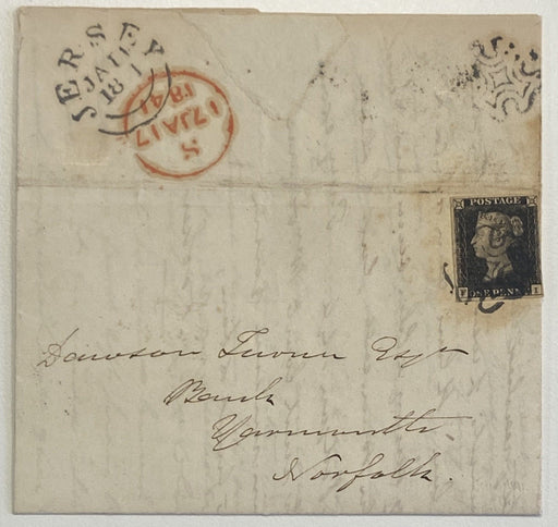 Great Britain 1840 1d black cover, SG2