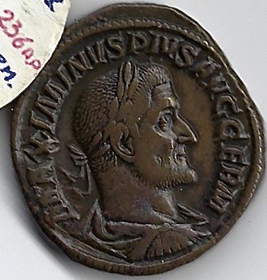 Maximinus I AE Sesteutius 236ad. Very fine