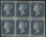 Great Britain 1841 2d blue, plate 4, SG14