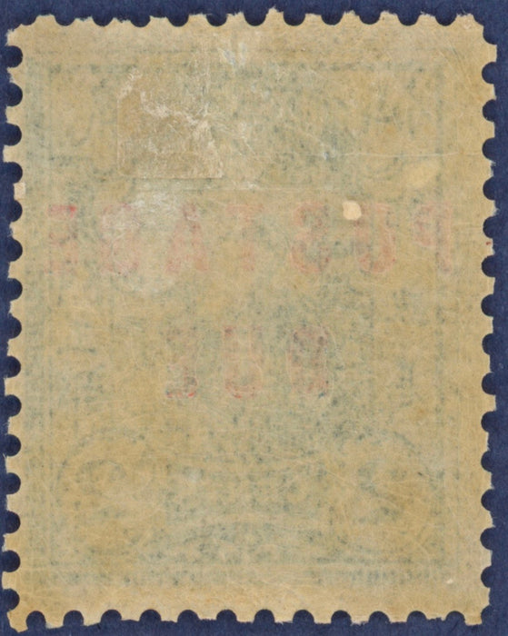 China 1895-96 (Shanghai) Amoy Local Post 2c blue Postage Due, SGD8