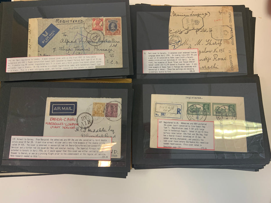 Kuwait, India and Iraq postal history
