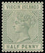 British Virgin Islands 1883-84 ½d dull green SG27b