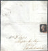 Great Britain 1840 1d Black (V.R. Official), Cover SGV1