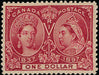 Canada 1897 Jubilee $1 lake SG136