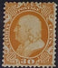 USA GEN ISSUES 1875 30c Deep orange (Reprint). Unused. SG50