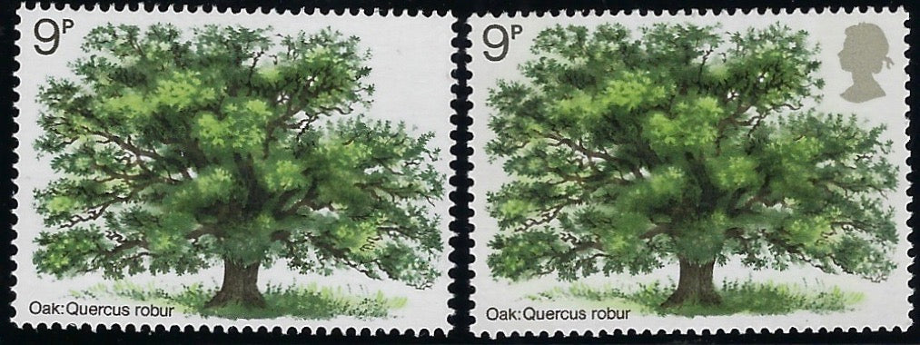 Great Britain 1973 9p British Trees. SG922b