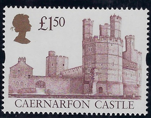 Great Britain 1997 £1.50 - £5 "Castles", SG1993/6