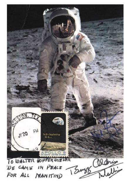 Apollo 11 signed photo