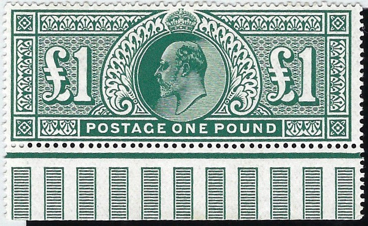 Great Britain 1911 £1 Deep green, SG320