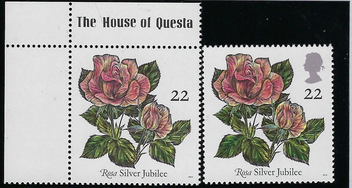 Great Britain 1991 22p Ninth World Congress of Roses. SG1568a