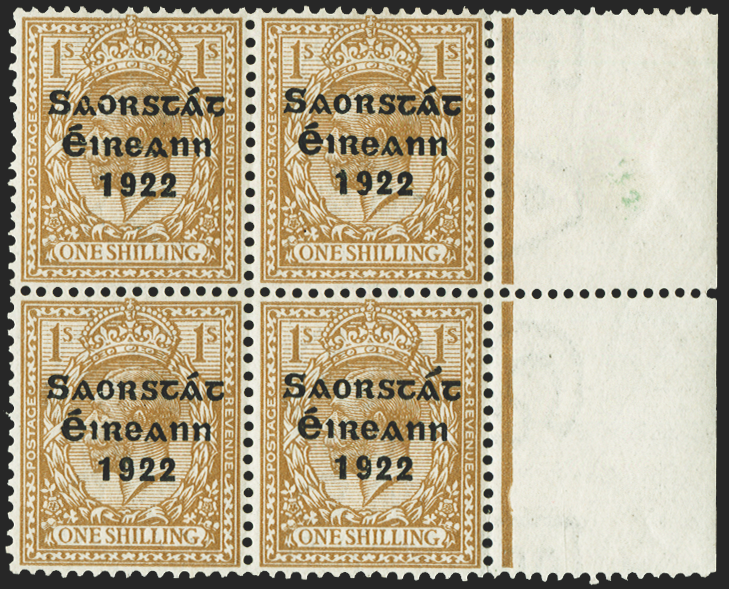 IRELAND 1922-23 bistre-brown, SG63b