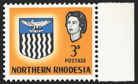 NORTHERN RHODESIA 1963 3d yellow error, SG78d