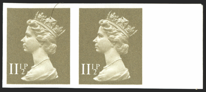Great Britain 1981 11½p drab, SGX893a