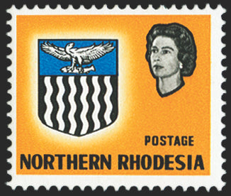 NORTHERN RHODESIA 1963 3d yellow error, SG78b