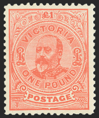 Australia Victoria 1905-13 £1 salmon, SG444