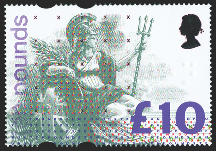 Great Britain 1993 £10 Britannia, SG1658