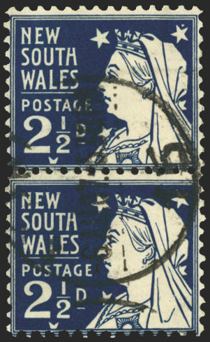 Australia New South Wales 1907 2½d Prussian blue, SG356